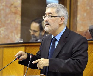 El consejero de Economía, Antonio Ávila, en una comparecencia anterior
