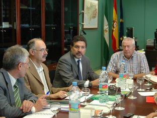 Un momento de la reunión