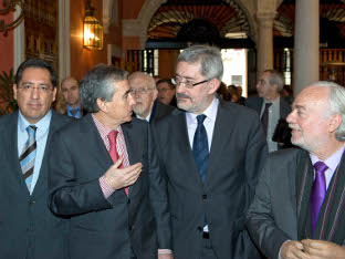 Antonio Ávila y Ramón Jáuregui en el Foro Innovatec.