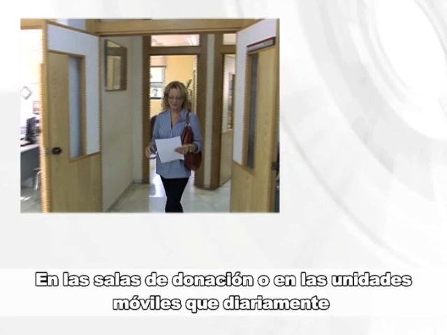 El camino de la sangre donada