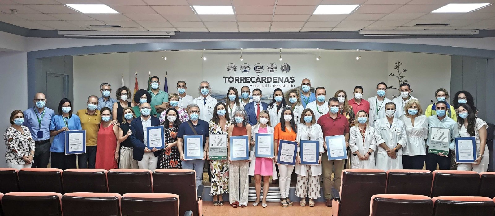 Entrega certificación a 9 unidades y centros provincia Almería_260623