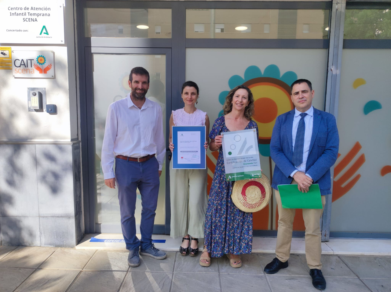 Entrega certificación de calidad al CAIT SCENA de Autismo Sevilla