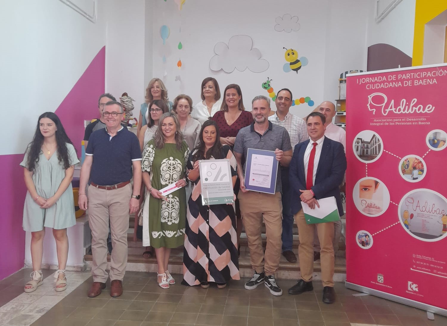 Entrega certificación a CAIT ADIBAE Baena_051023