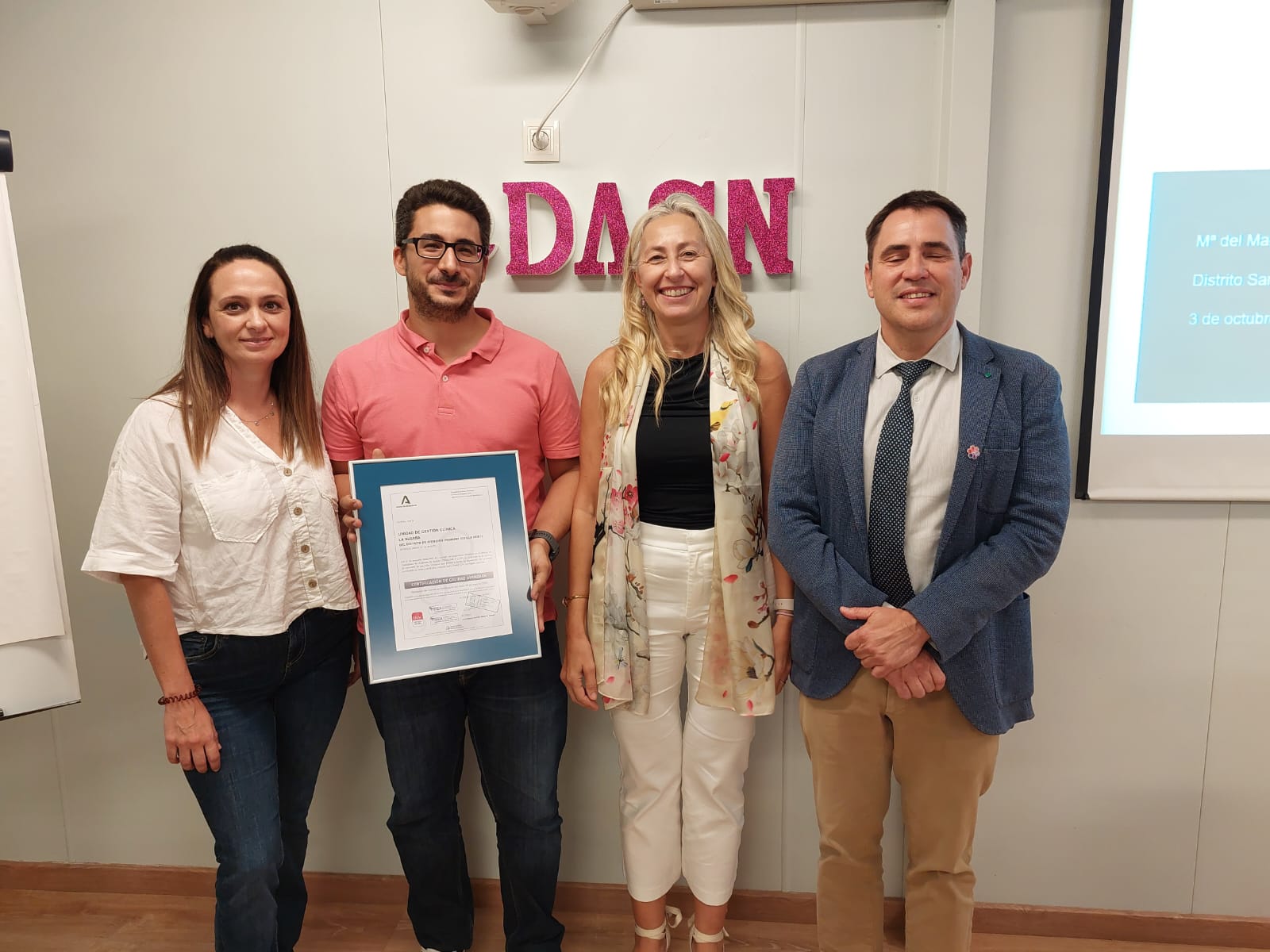 Entrega certificación a UGC La Algaba Distrito Sevilla Norte_031023