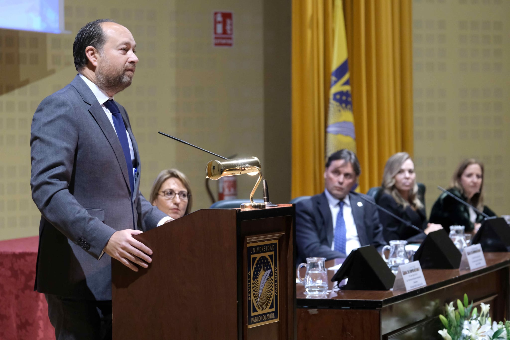 Ramón Herrera en el Día UPO