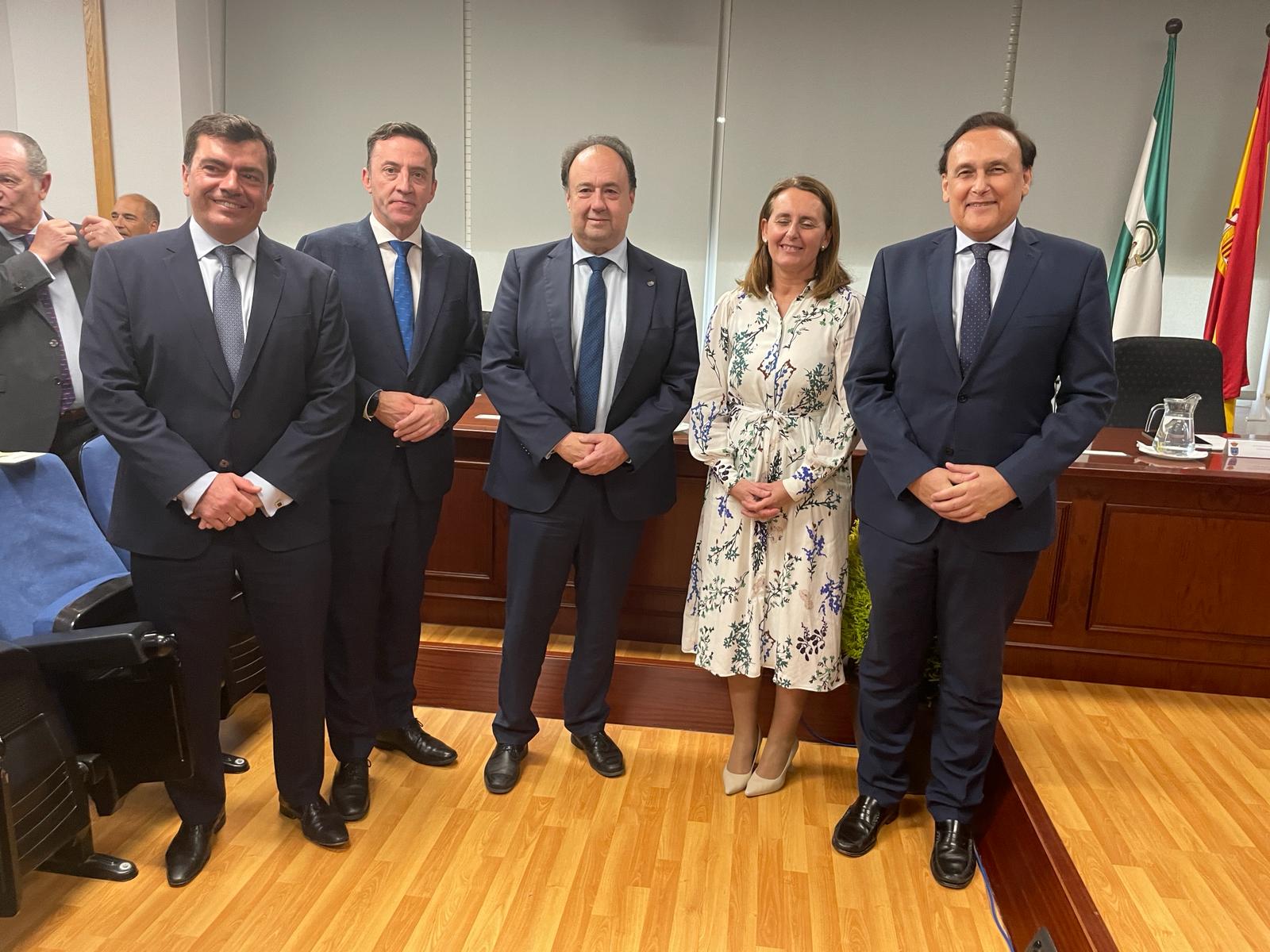 Villamandos durante la presentación del Aula Naval 5.0