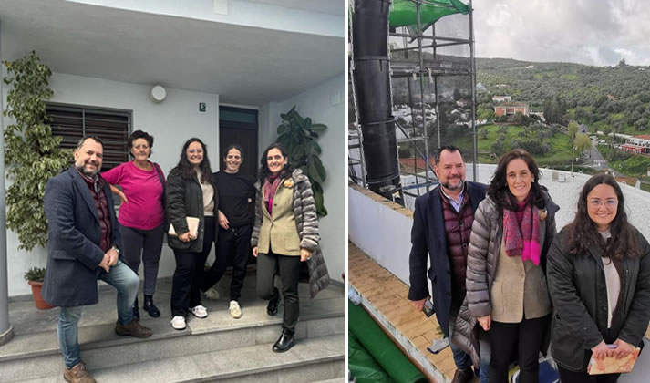 La directora general de AVRA visita la promoción de 13 viviendas y comprueba el resultado de la obra, ejecutada con 253.288 euros