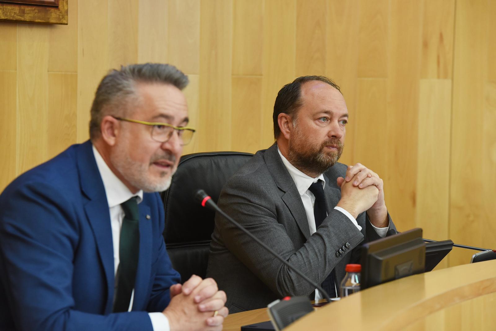 Ramón Herrera en la constitución de la Comisión Provincial de Emprendimiento de Granada
