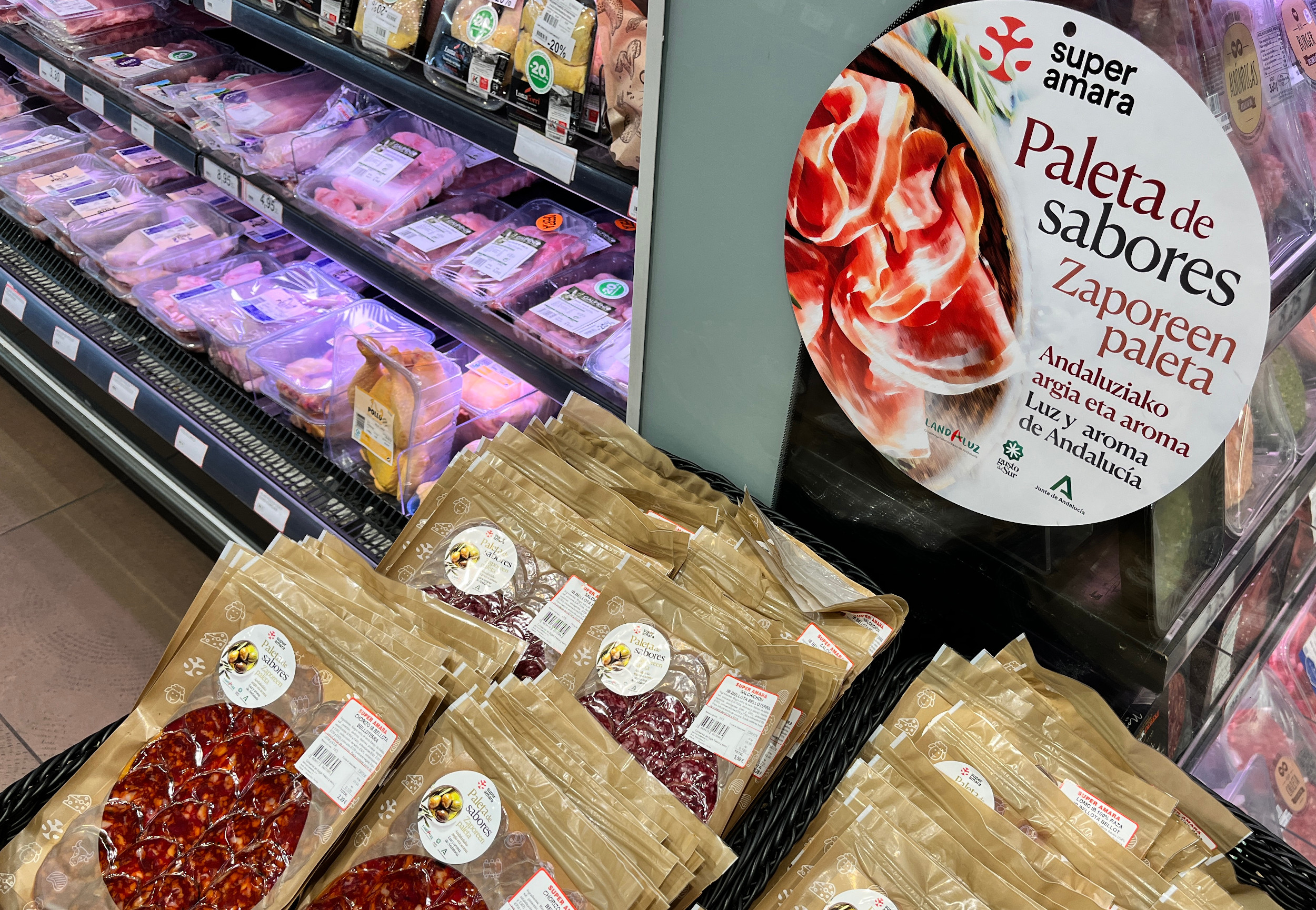 Alimentos que participan en la acción promocional.