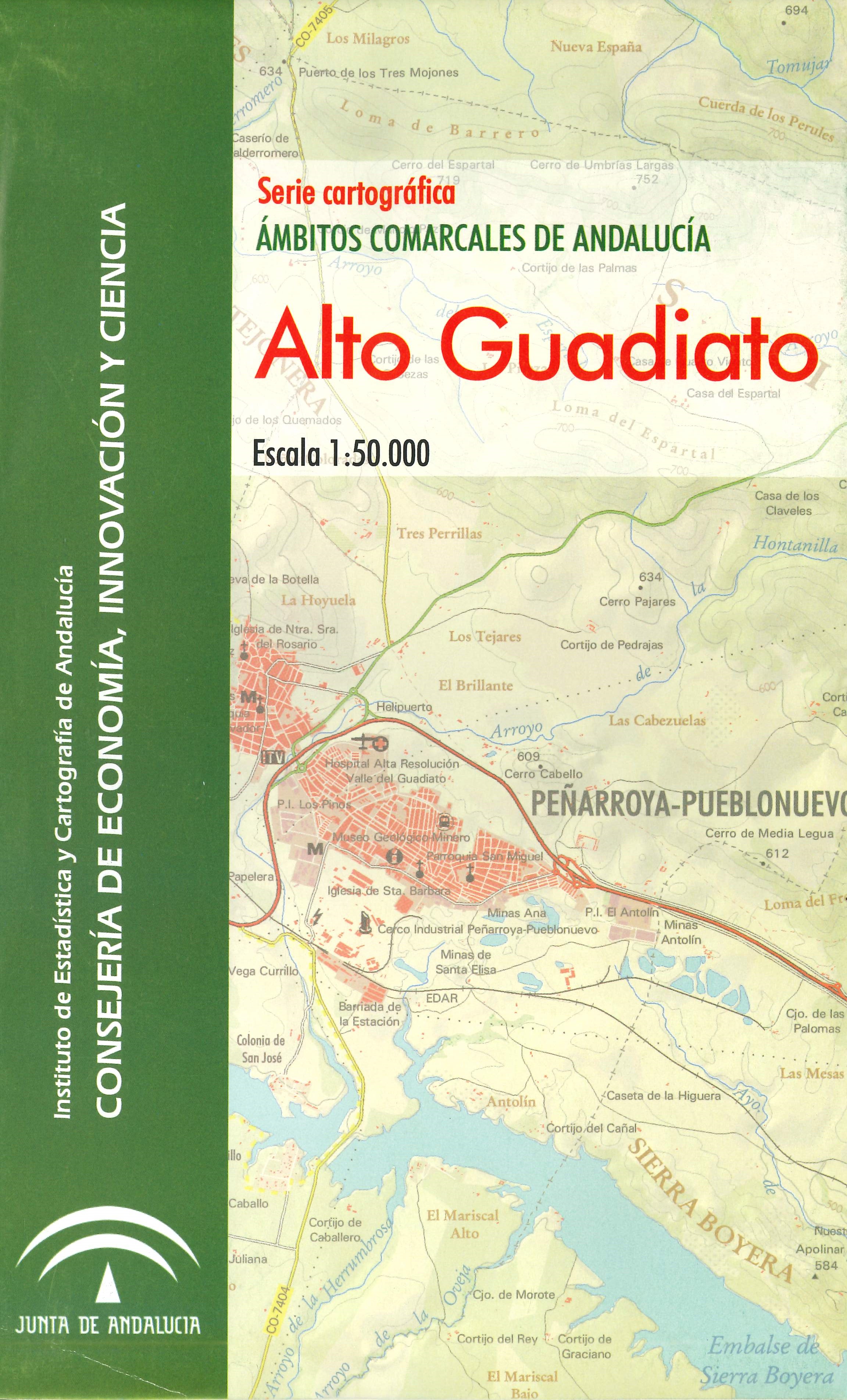 Imagen representativa del mapa Alto Guadiato, escala 1:50.000_2012