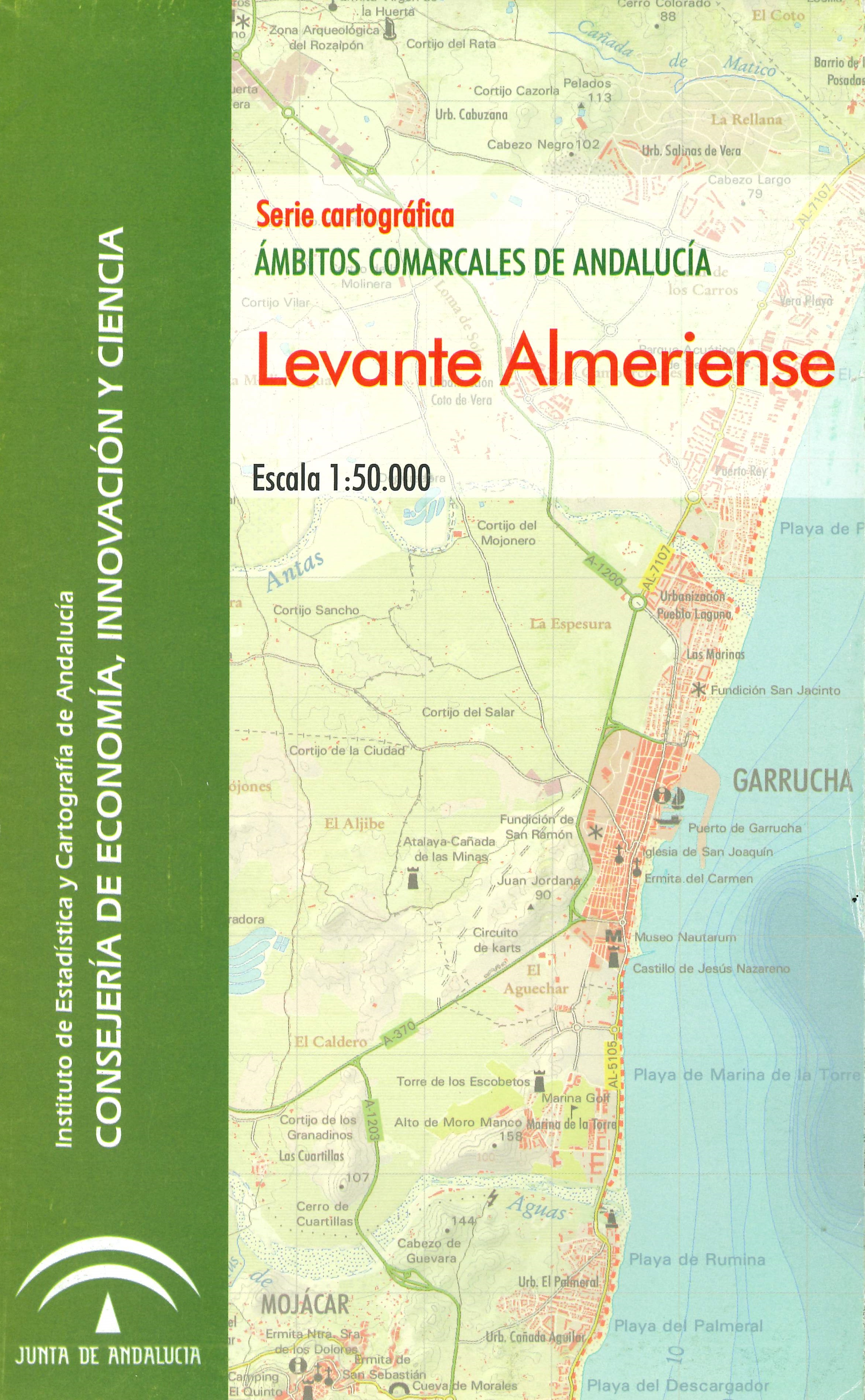 Imagen representativa del mapa Levante Almeriense, escala 1:50.000_2012