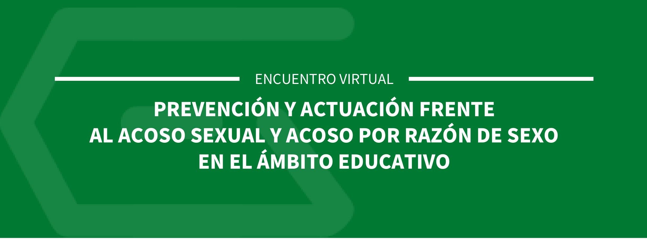 Titulo del IV Encuentro Virtual sobre Igualdad