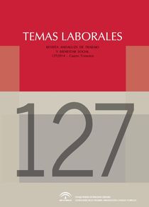 Portada Revista Temas Laborales nº 127/2014