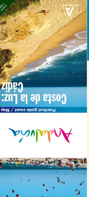 Fotografía de la primera página del folleto plegado