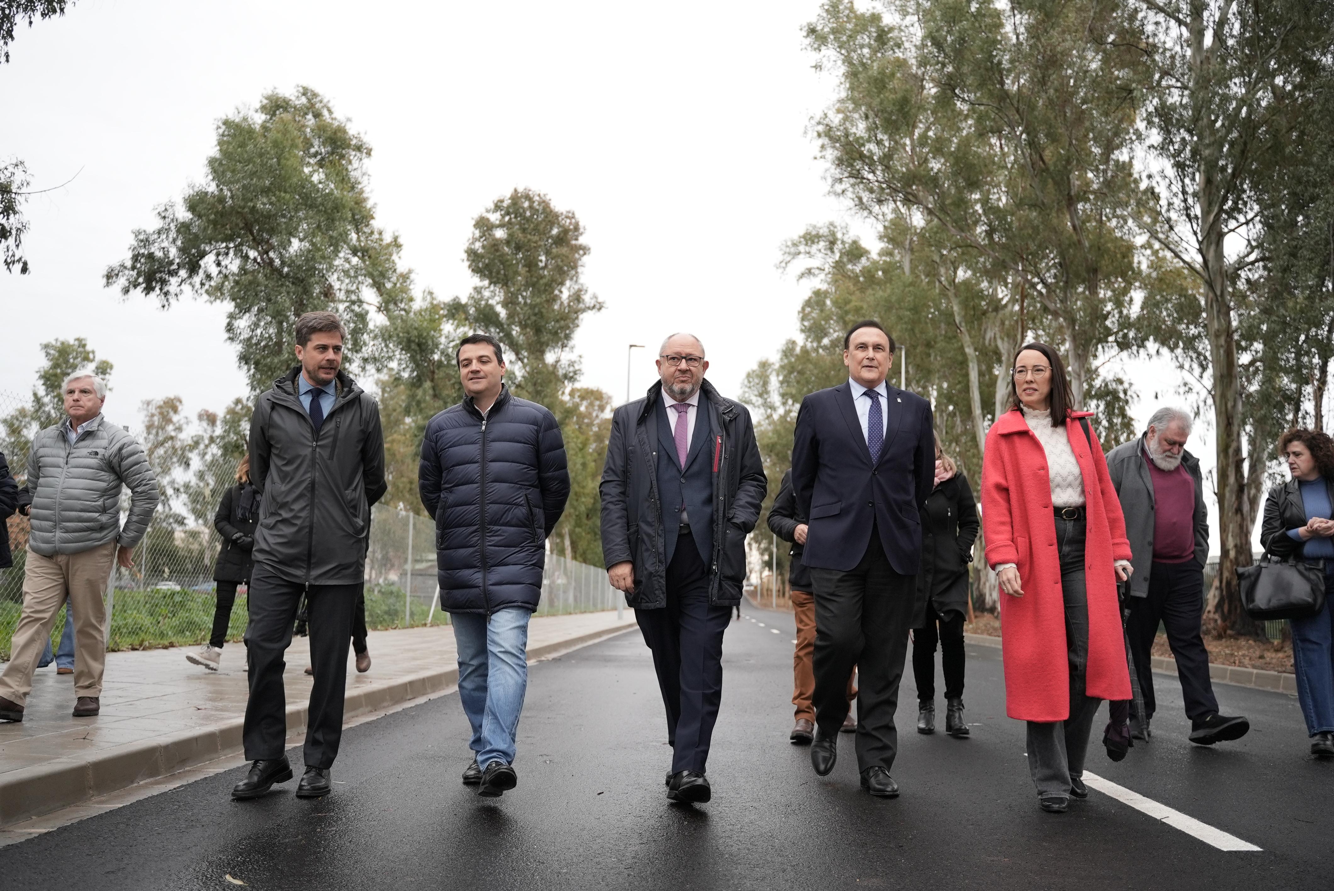 Villamandos en la vista a la reurbanización de Rabanales