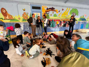  ‘Alas de primavera’ de la compañía Nómadas, en la Escuela Infantil El Parque de Albolote 
