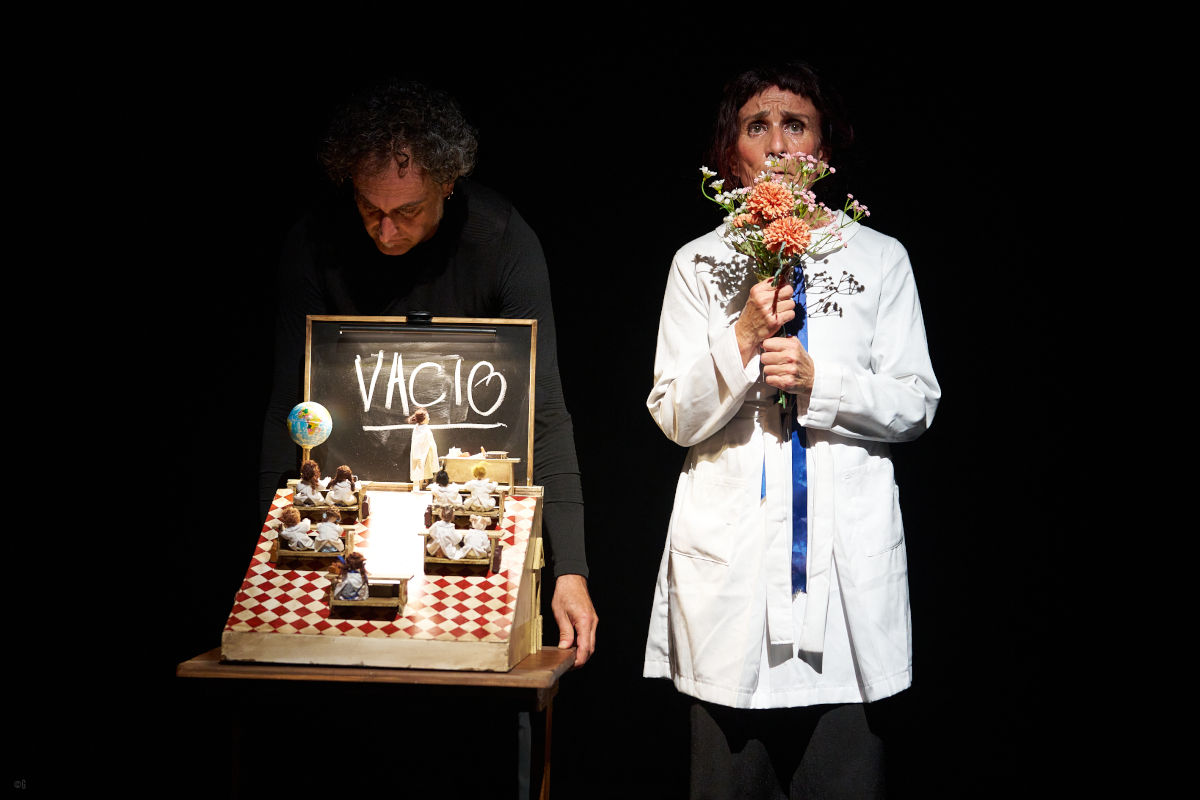 Puesta en escena de la compañía La Rous, con la obra 'Vacío'