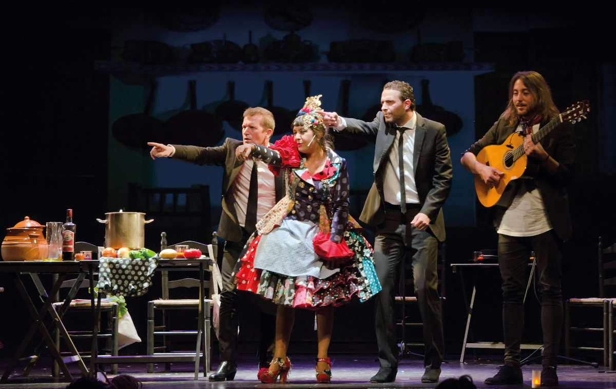 Representación del espectáculo ‘Potaje con Maui’