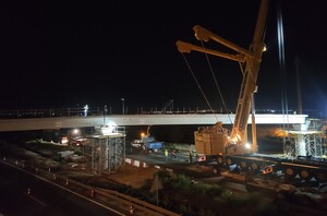 Los trabajos se han desarrollado en horario nocturno para afectar lo mínimo al tráfico de la CA-33.