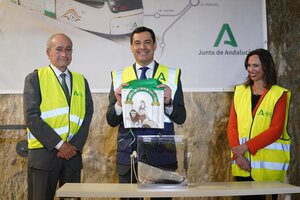 El Presidente de la Junta ha asistido al acto de inicio de las obras.