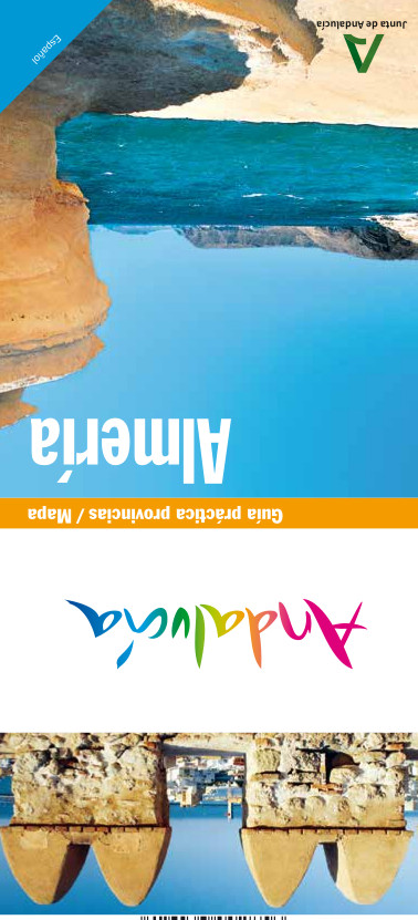 Fotografía de la primera página del folleto plegado