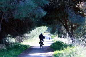La ciclosenda atraviesa el sur de la provincia de Huelva.