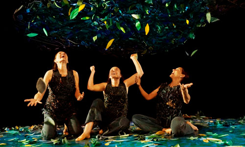 ‘Sotobosque, la vida bajo los árboles’, montaje de la compañía Inspira Teatre