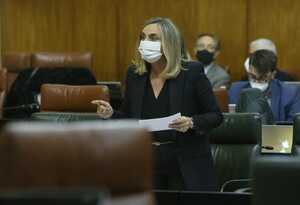 Marifrán Carazo en el Parlamento