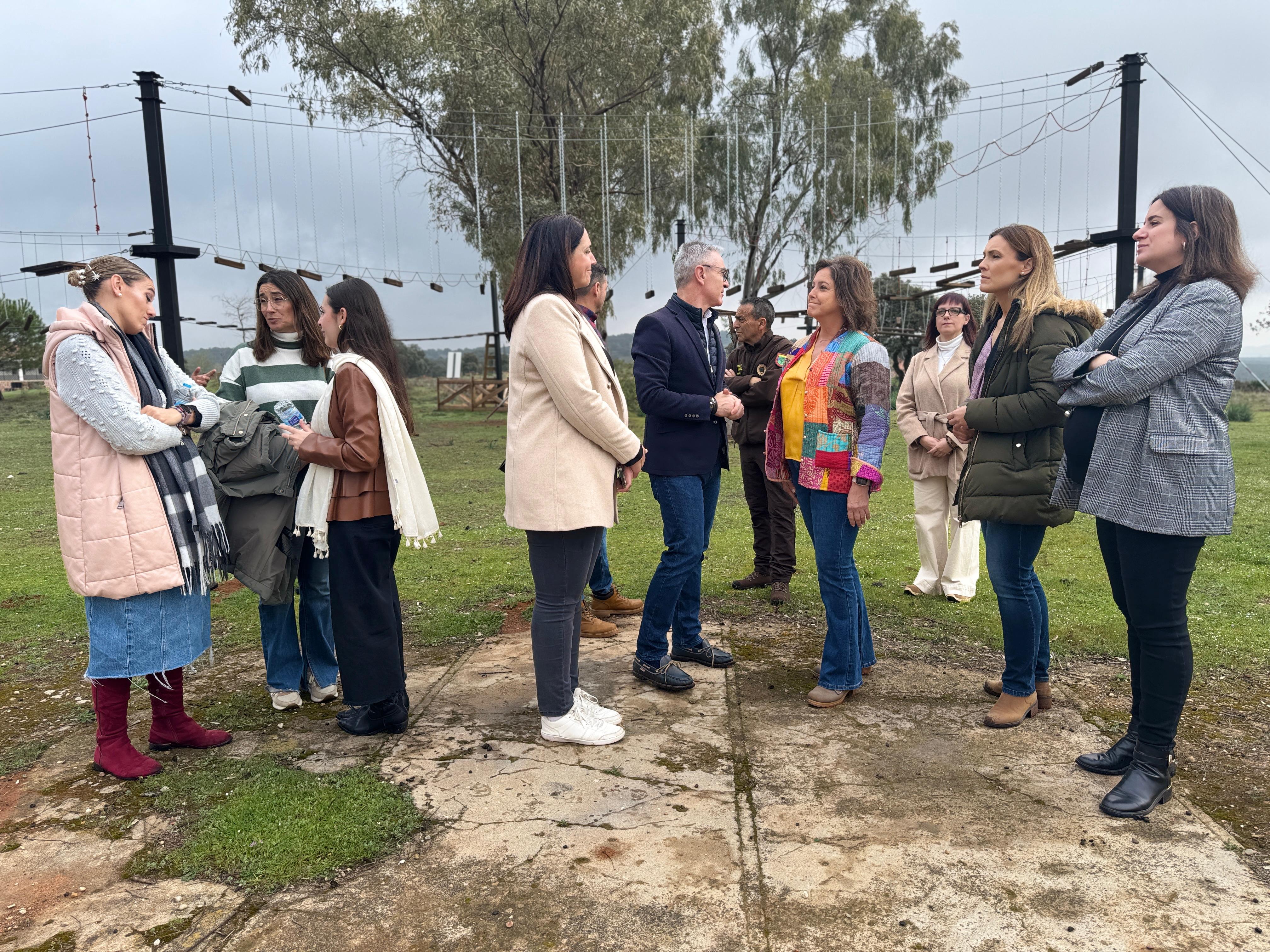 La consejera ha valorado la importancia del nuevo espacio para impulsar la educación ambiental.