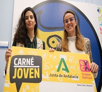 La responsable del IAJ en Córdoba y la delegada de Juventud de Cabra