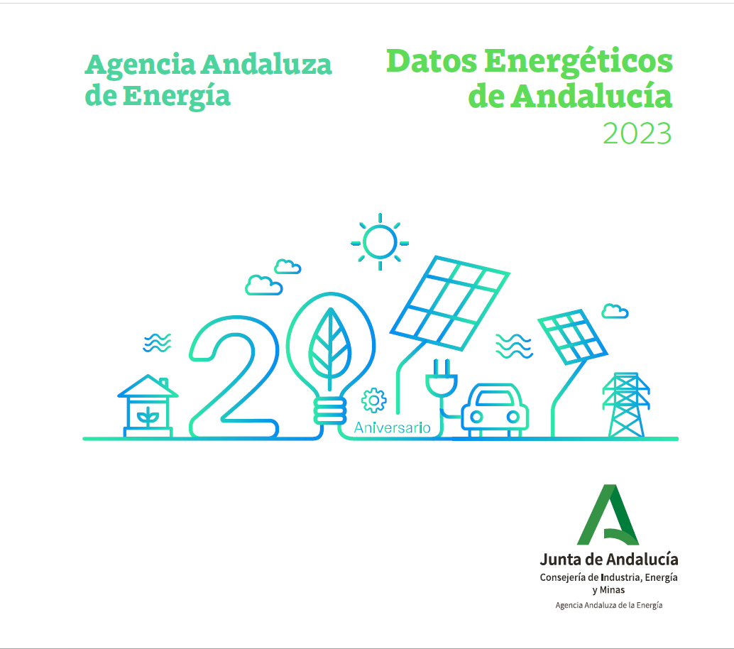 Portada Datos Energéticos de Andalucía 2023