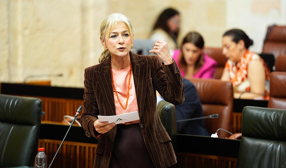 La consejera de Cultura, Patricia del Pozo