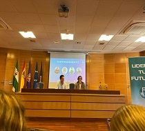 Durante la jornada, celebrada en la UJA; ha participado la responsable provincial del IAJ en Jaén, Ana González