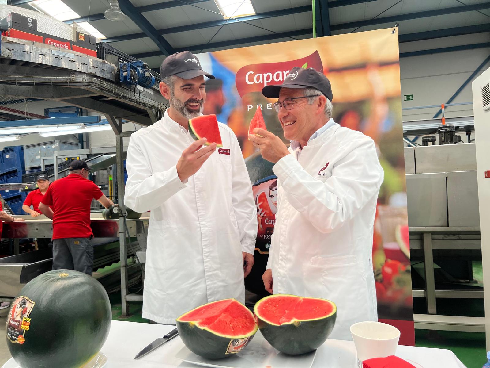 Ramón Fernández-Pacheco visita las instalaciones de Grupo Caparrós