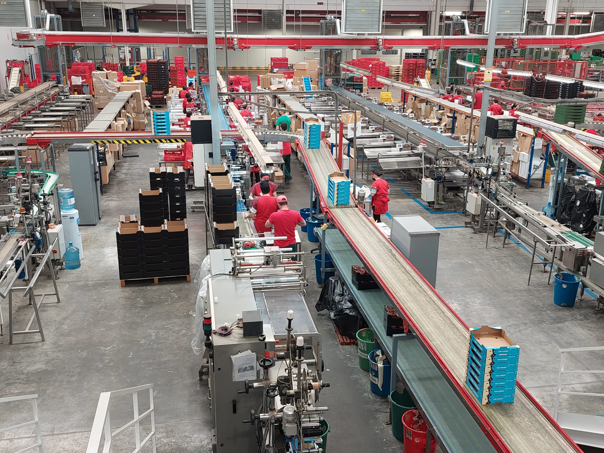 Vista de una cooperativa.