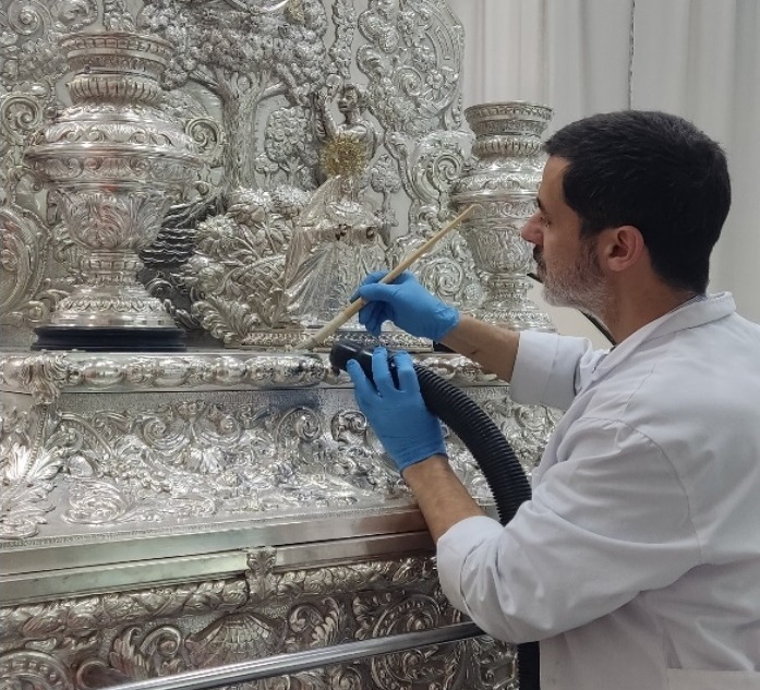 IAPH_restauración de la carreta del Rocío de Espartinas