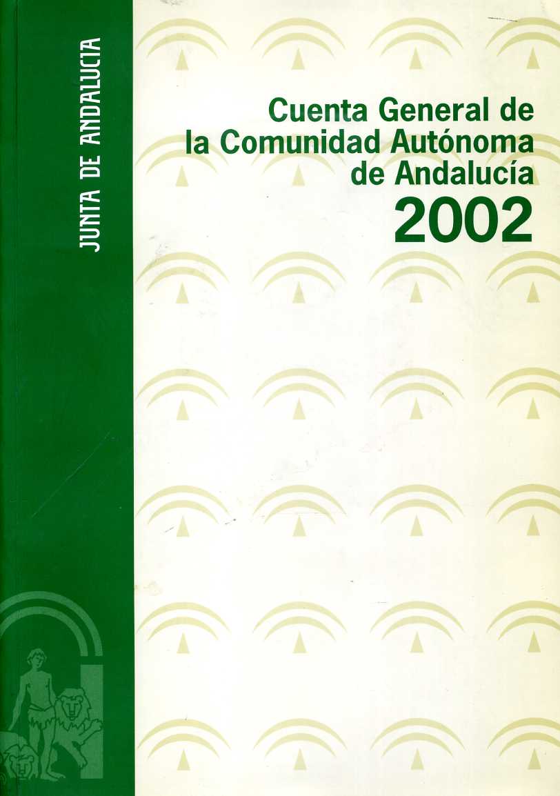 Cuenta General de Andalucía 2002