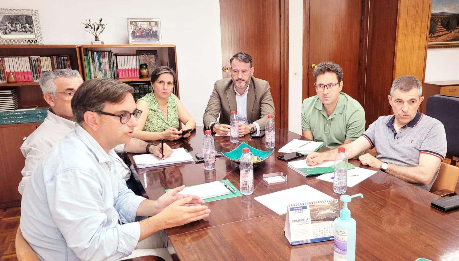Reunión celebrada en Jaén para analizar actuaciones realizadas por la Consejería de Agricultura en relación a la plaga de algodoncillo
