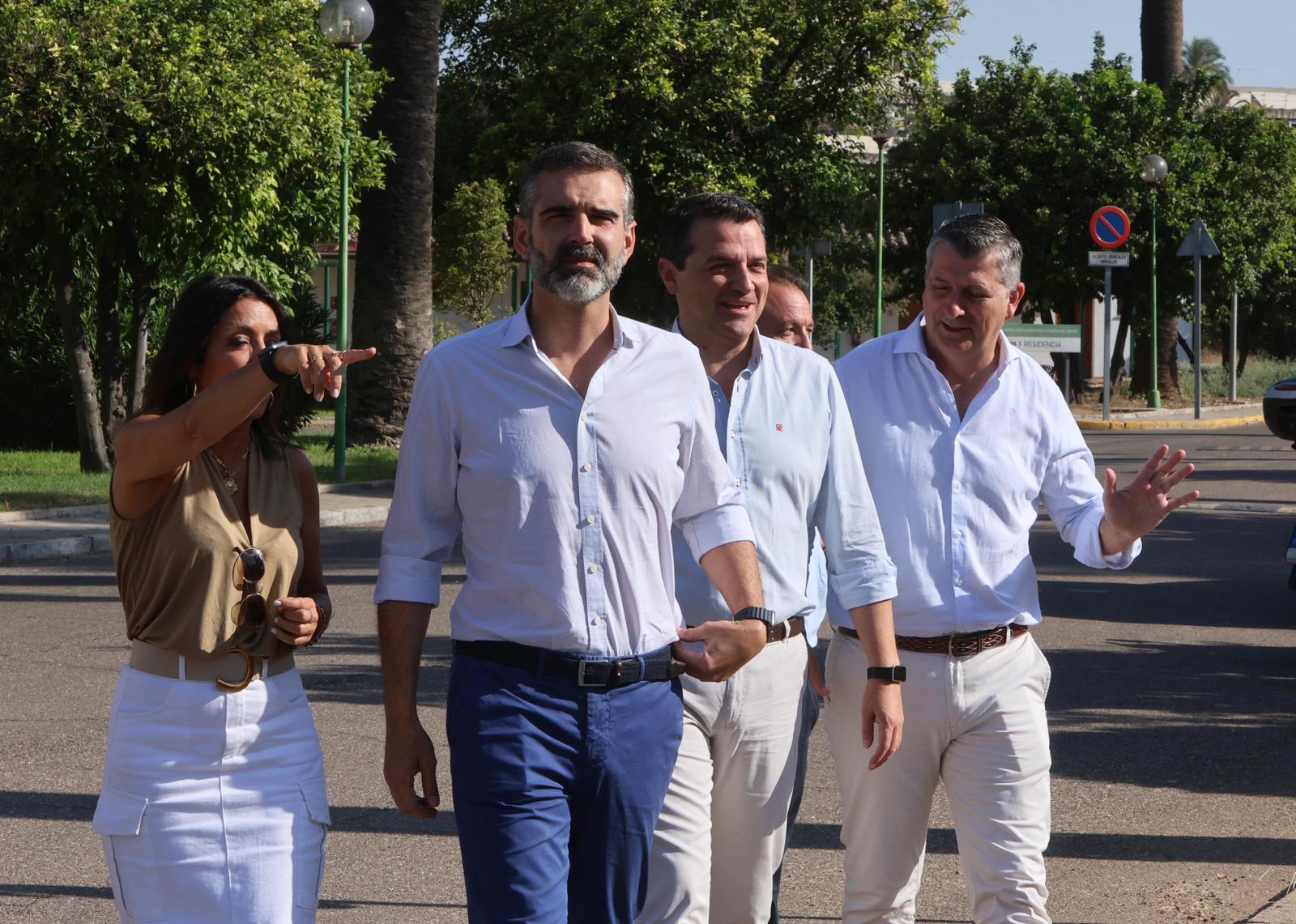 Fernández-Pacheco a su llegada al acto