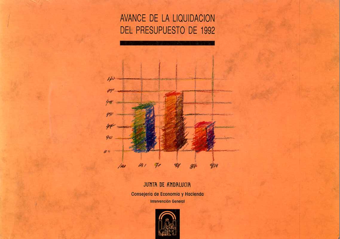 Avance de liquidación del Presupuesto - Andalucía - 1992