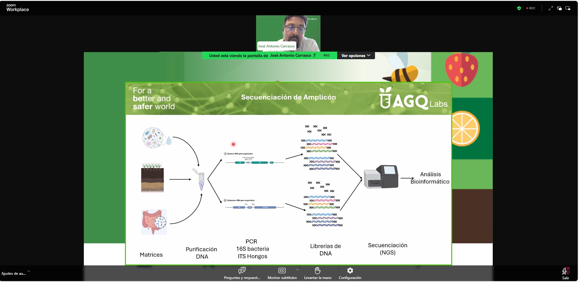 Imagen de una de las jornadas Agroconecta
