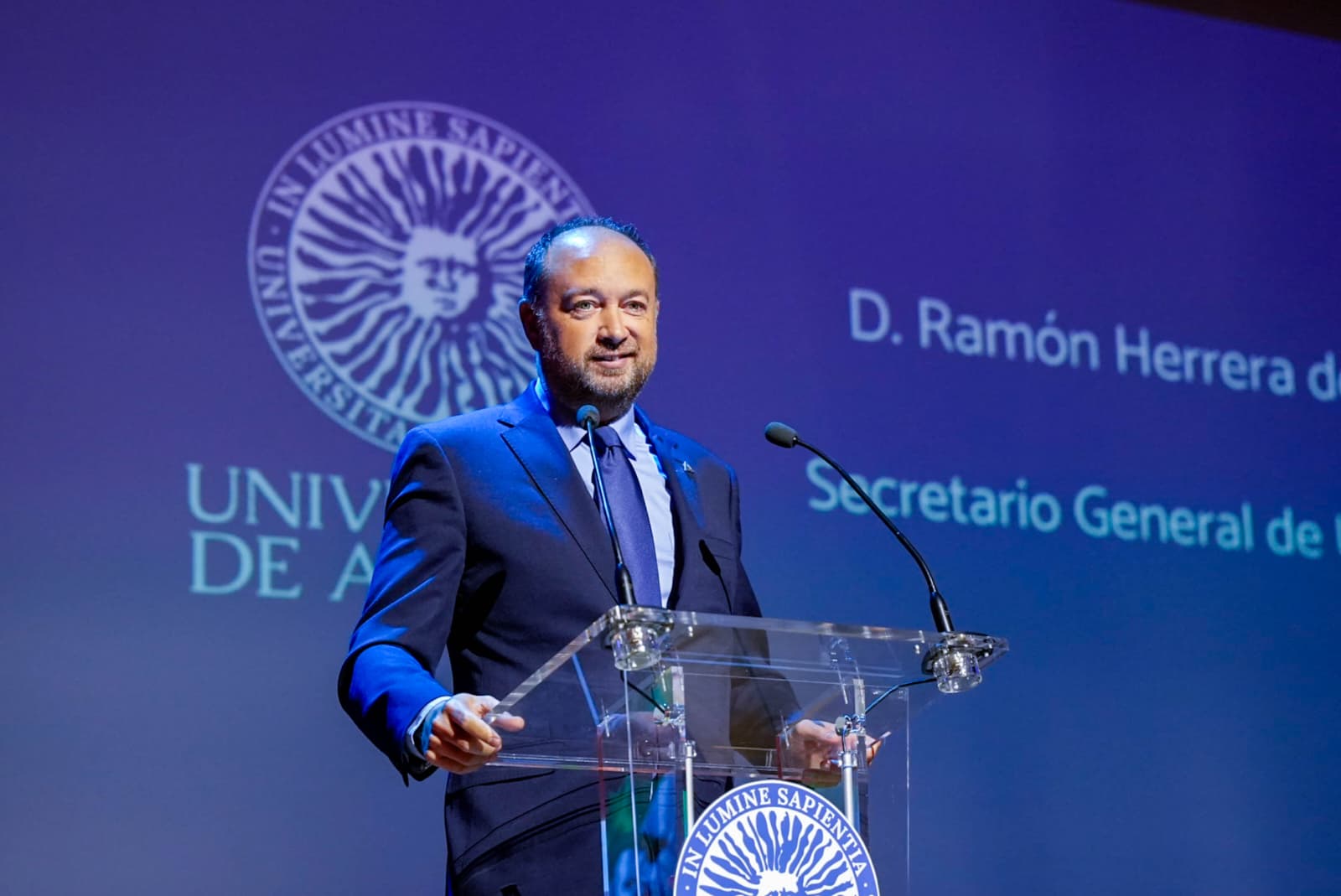 Ramón Herrera en la UAL