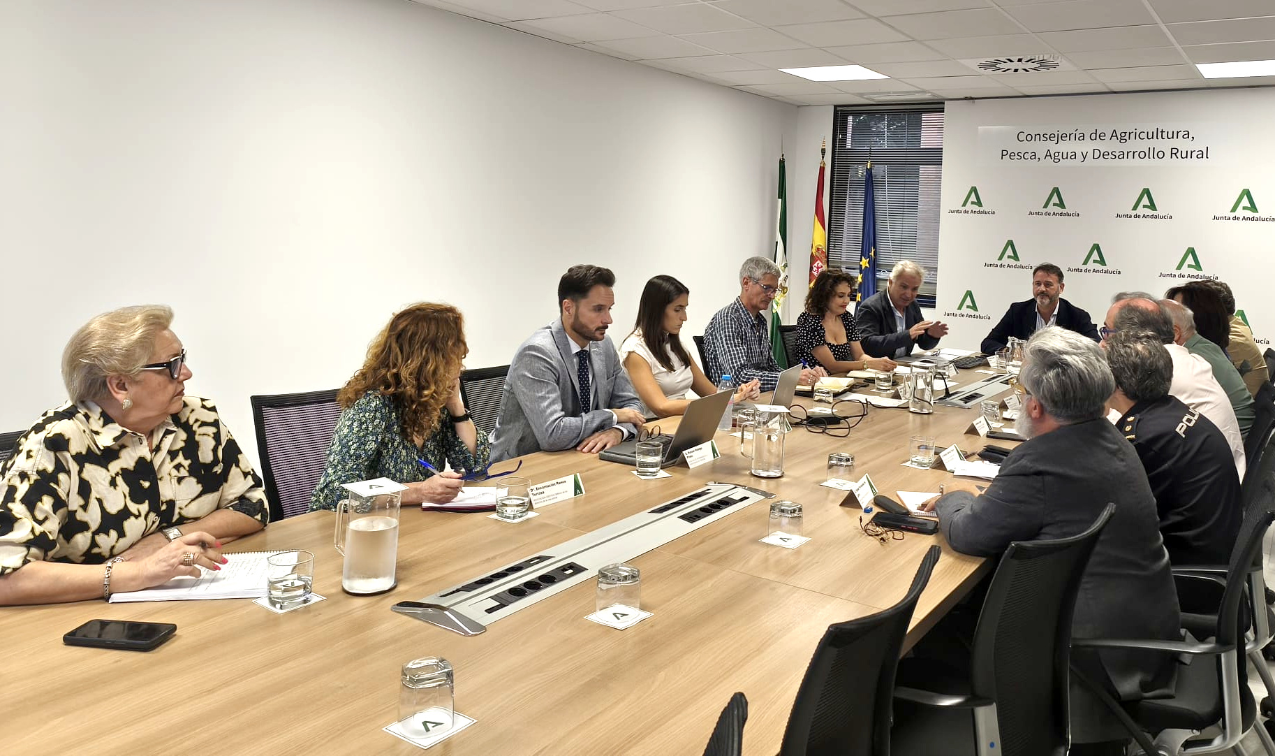 Imagen de la reunión del Consejo Andaluz de Protección de Animales de Compañía