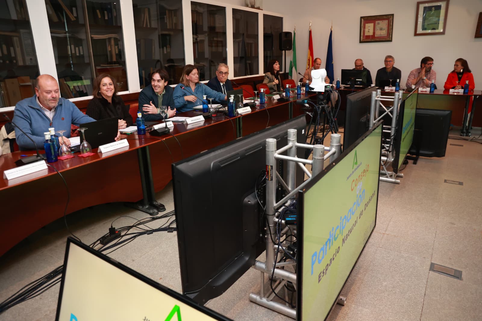 La consejera ha subrayado, además, que el compromiso de la Junta en el Acuerdo por Doñana aumenta hasta ahora en 124 millones la inversión inicial.