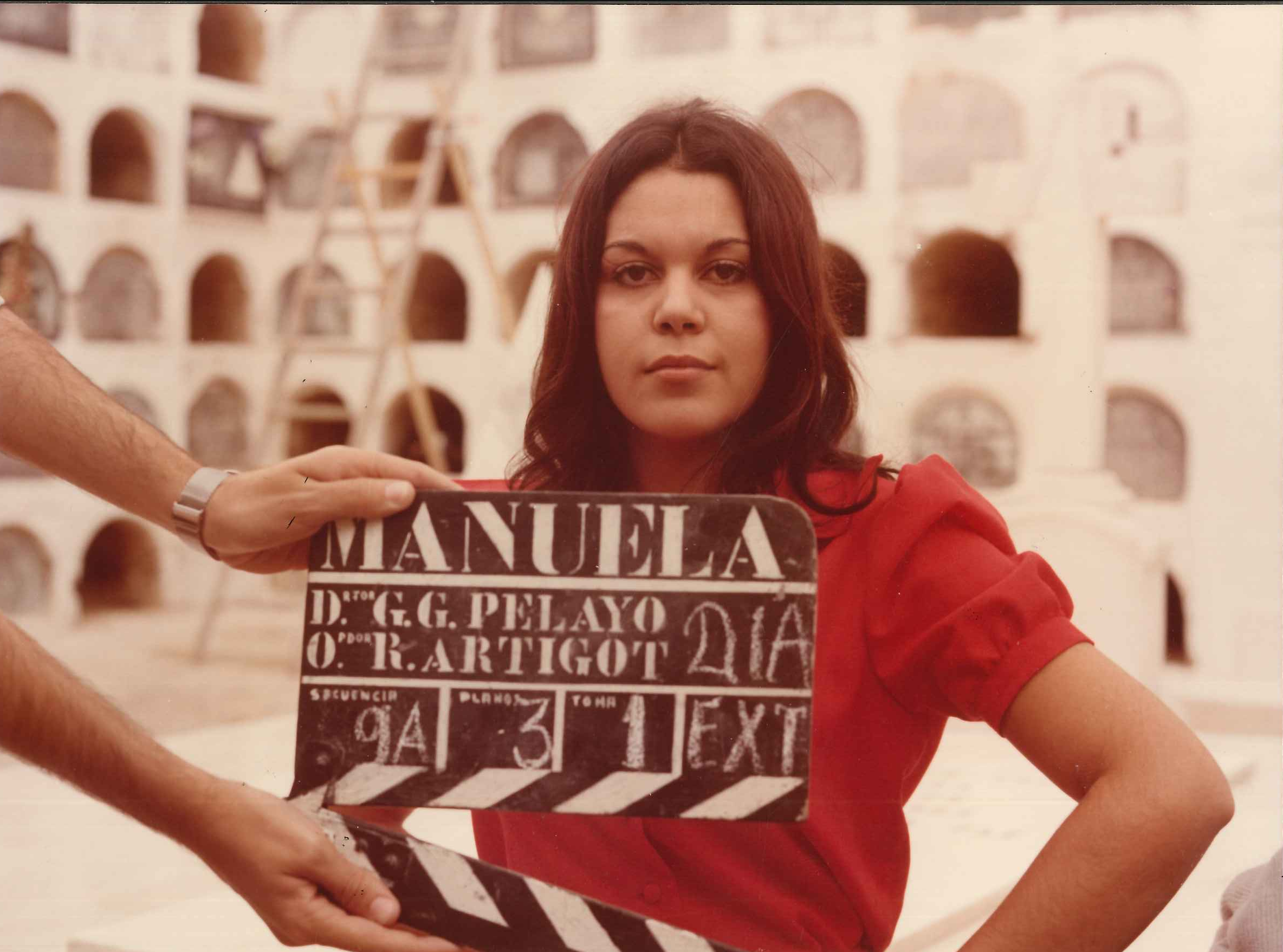 Fotografía del rodaje de la película 'Manuela'
