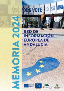 Portada Memoria 2024 Red de Información Europea de Andalucía