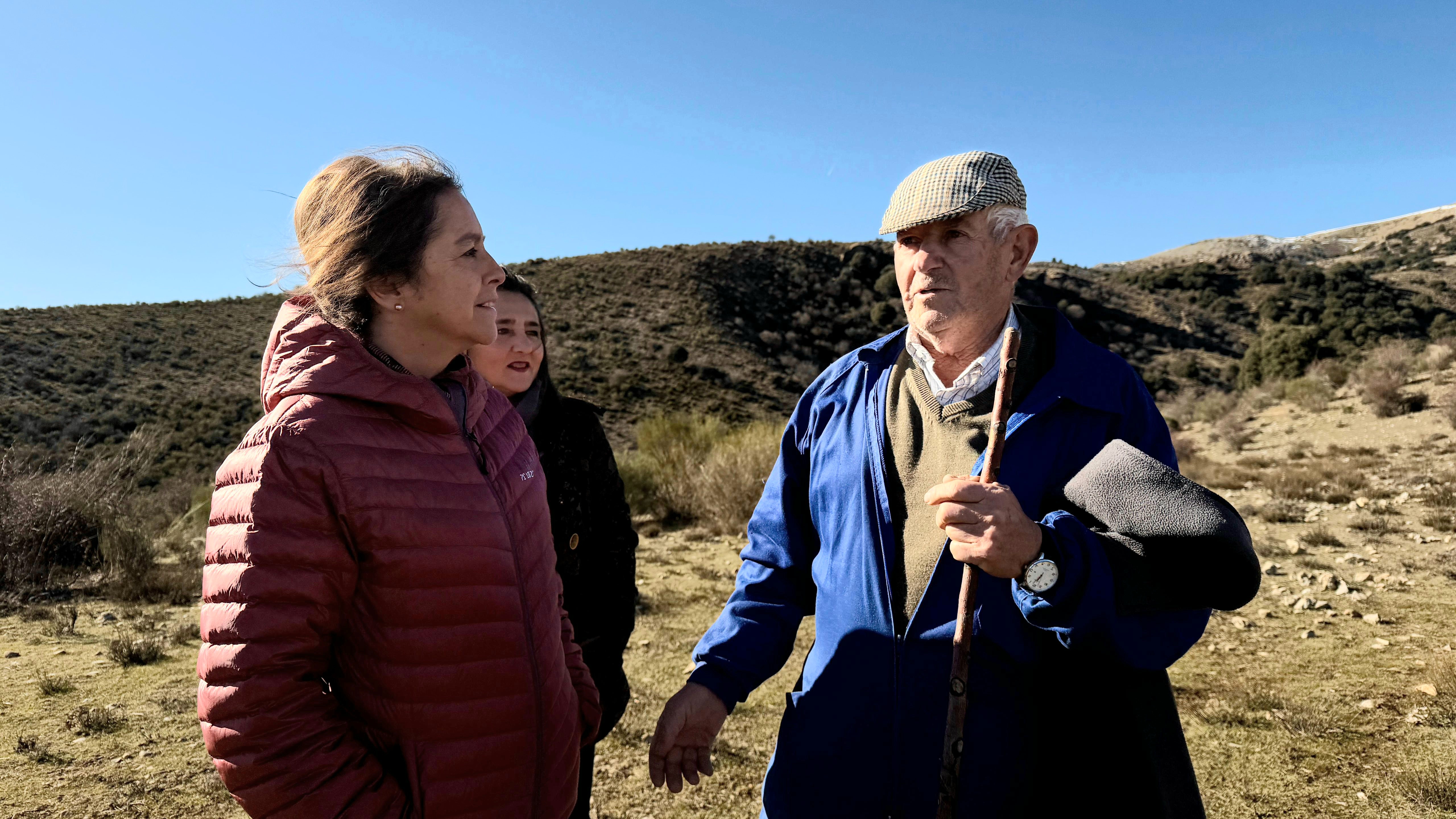 La consejera ha visitado Arroyo Venancia, 