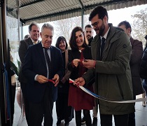 Inauguración del Centro de Empleo Doñana, situado en el municipio onubense de Almonte