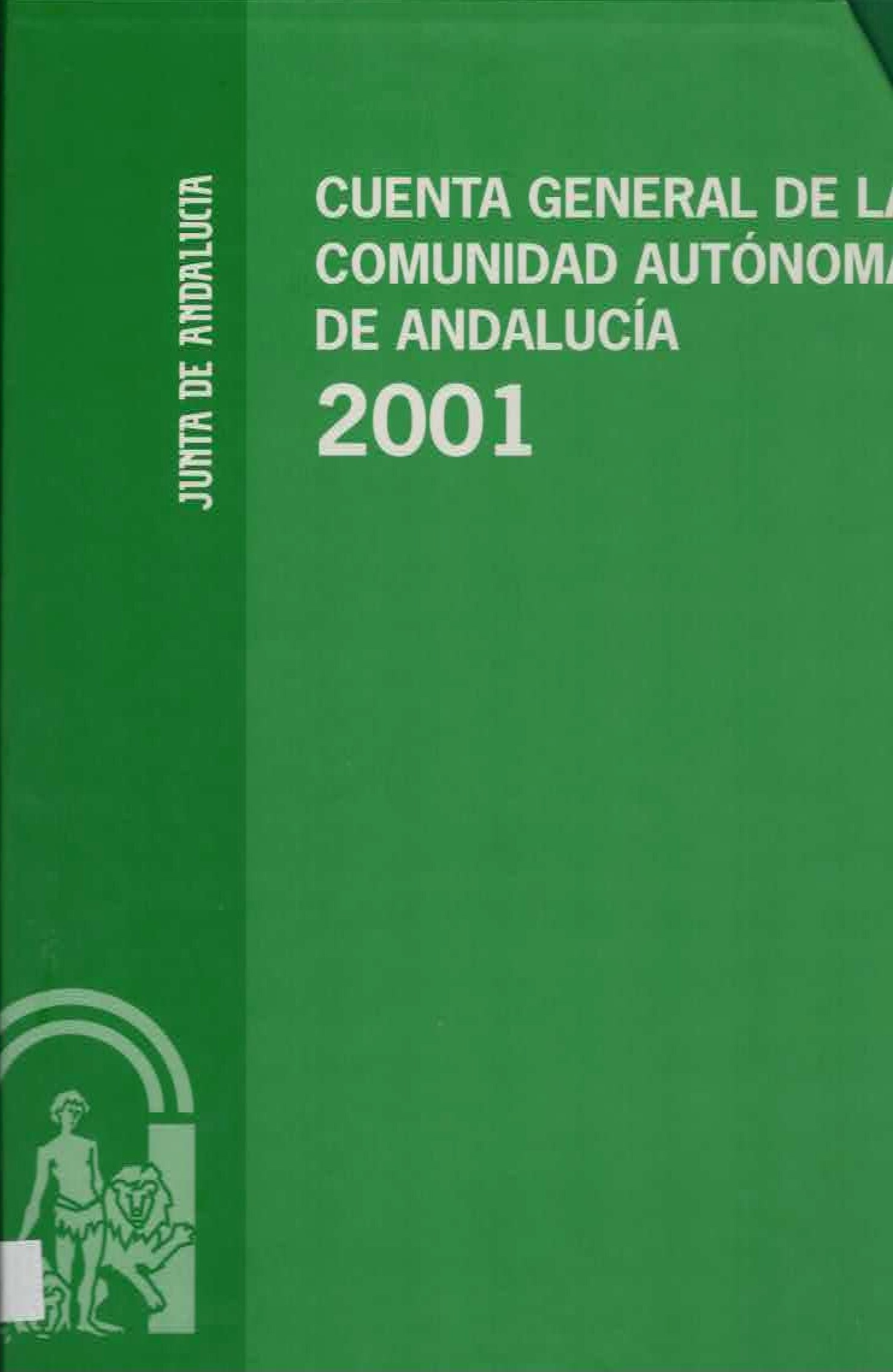 Cuenta General Andalucía 2001