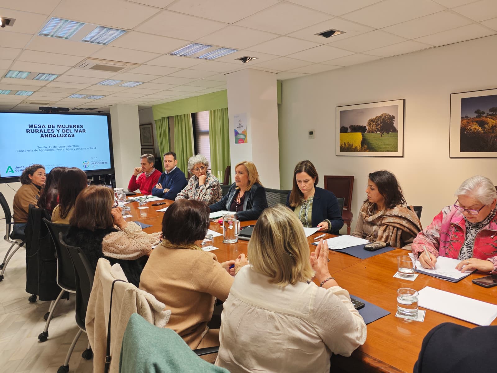 Constitución de la Mesa de la Mujer Rural y del Mar